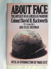 About Face: The Odyssey of an American Warrior by Sherman, Julie Hardback Book