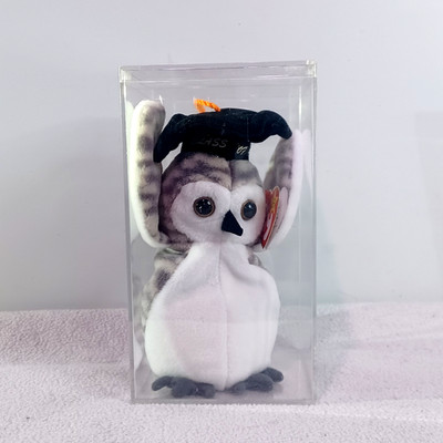 1999 Ty Beanie Baby ''Wiser'' the Owl - Retired - w/tags Class of '99 Plushie
