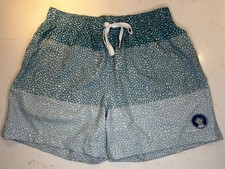Chubbies Mens Swim Trunks The Whale Sharks Blue Lined Pineapple Patch Size M