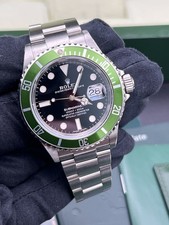 Rolex Submariner Date 16610LV Kermit-box Papers-2007 (1340)