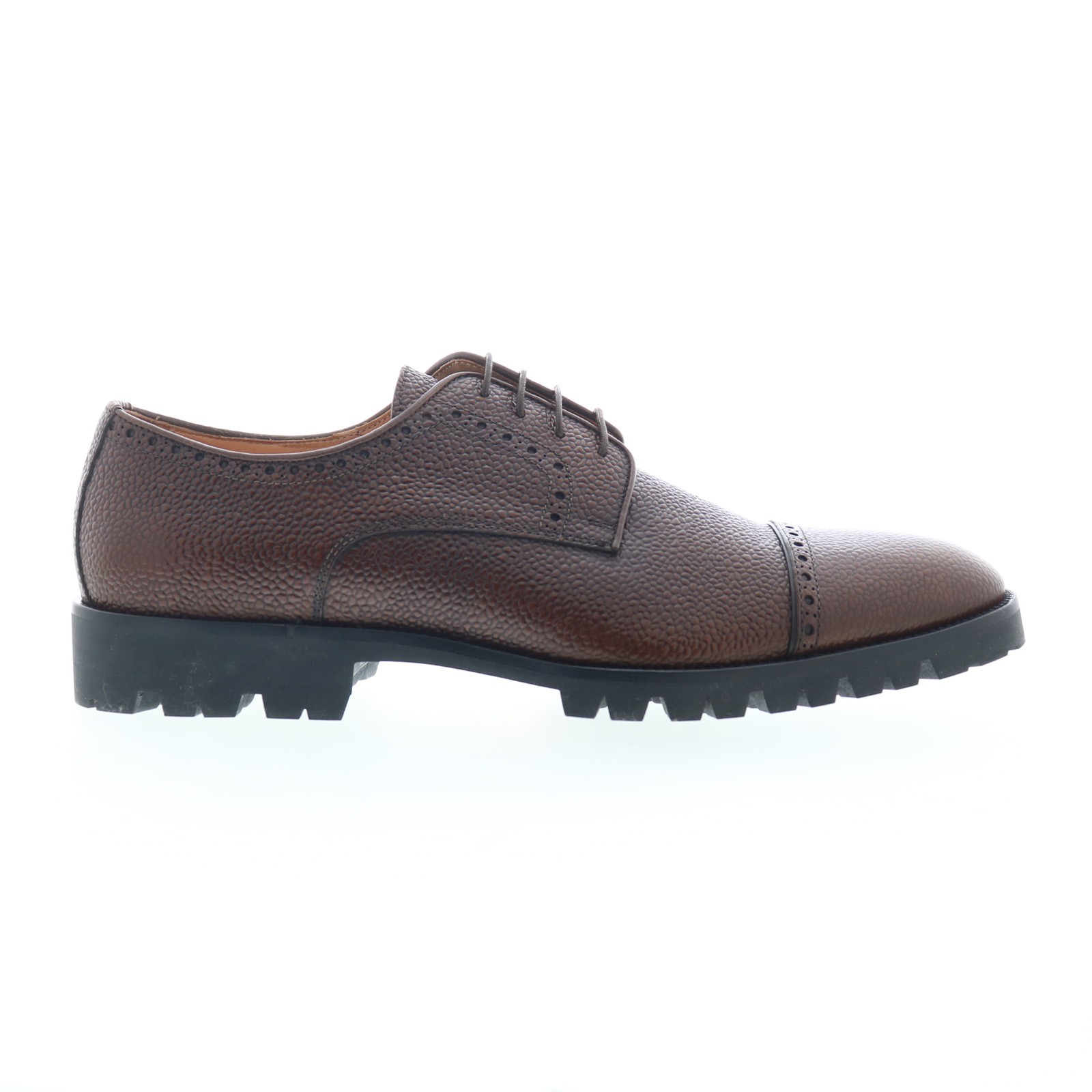 Zelli Italia Giovanni Pebble Grain Cap Toe       9