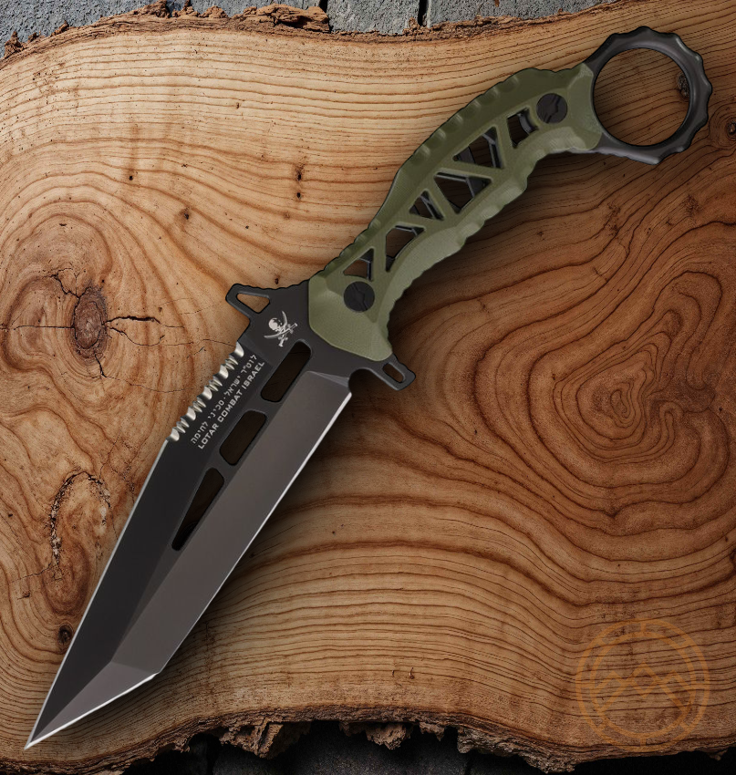 LOTAR Combat KHAOS REVENGER Fixed Knife 5.5