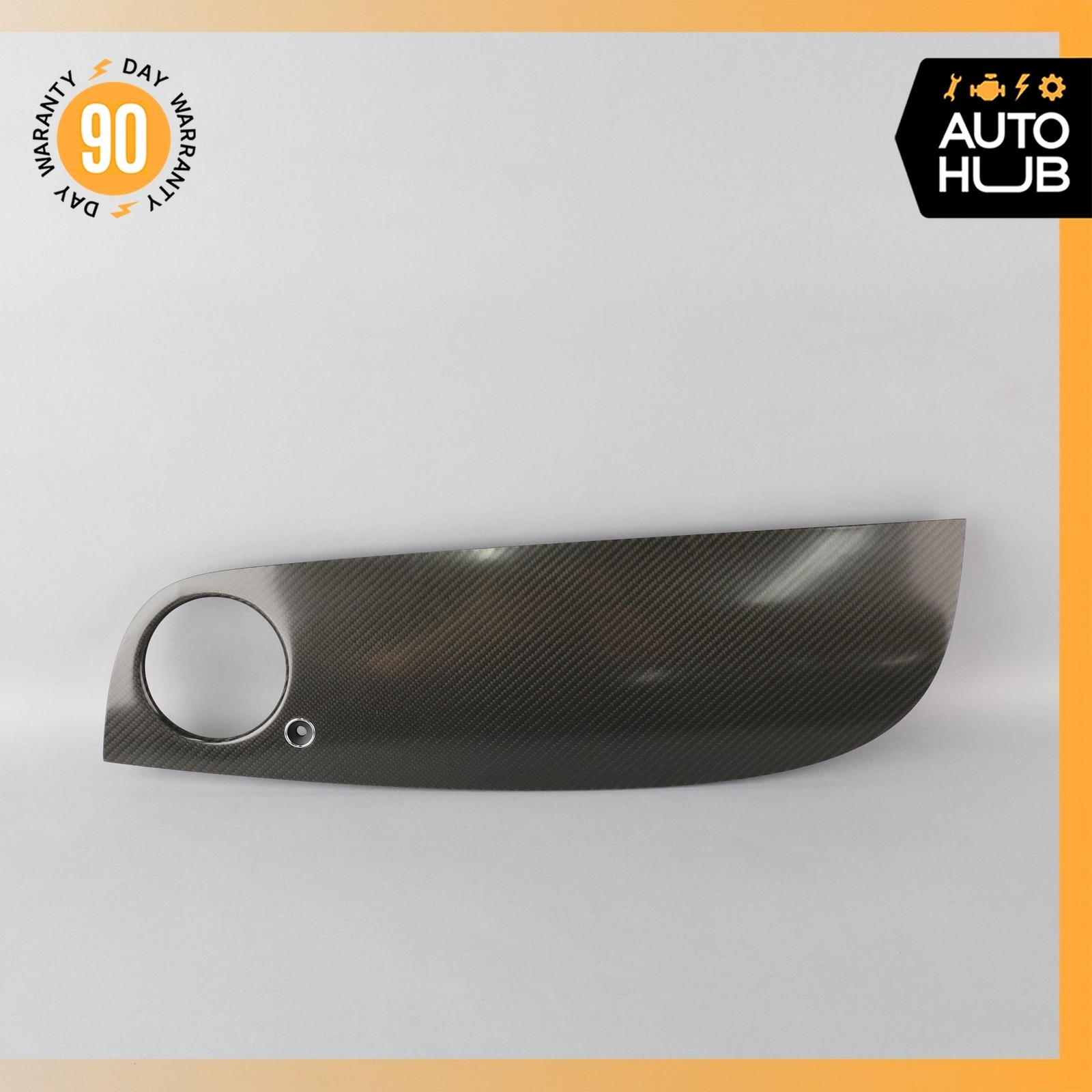 12-18 Bentley Continental GT GTC Right Dashboard Dash Trim Bezel Carbon OEM 30k