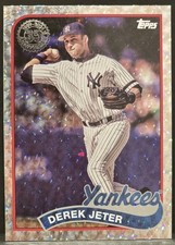2024 Topps Series 2 - 1989 Topps Baseball Mega Box Foilboard Derek Jeter #89B2-7