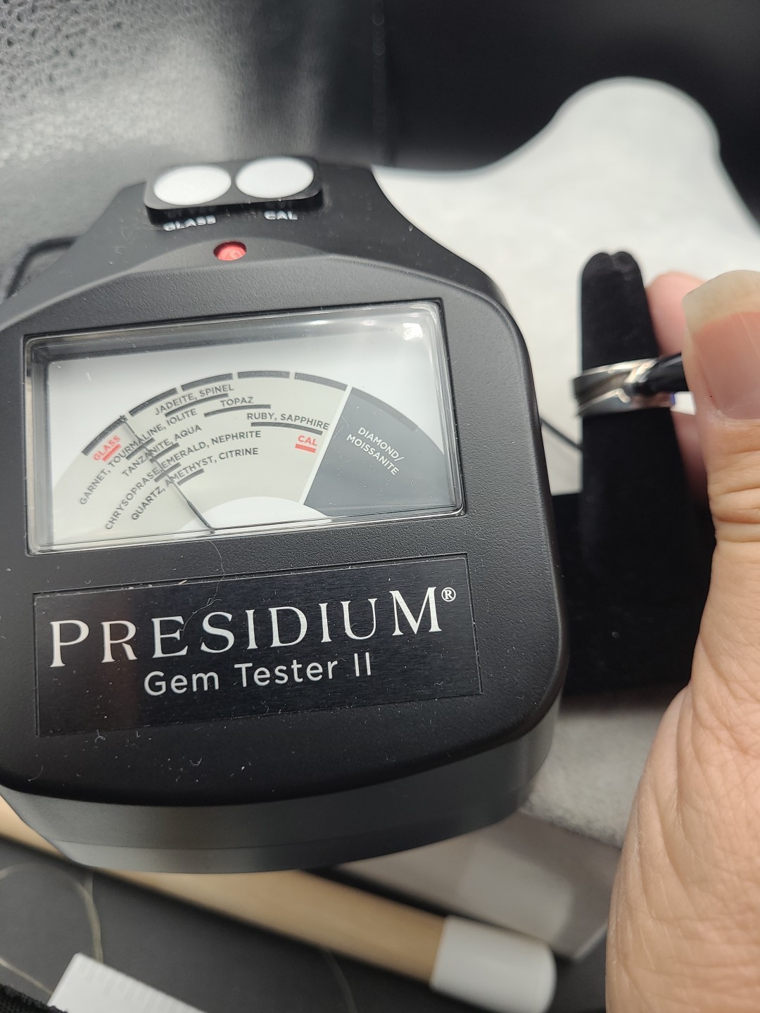 ARTISAN BLACK UNKNOWN STONE (POSSIBLY) TOURMALINE… - image 5