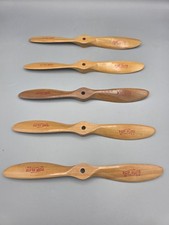 Vintage Top Flite 25 9/6 Wood Propeller Lot Of 5 New Model Plane Accessories