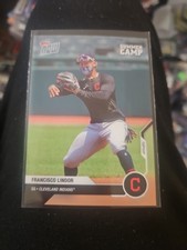 2020 Topps Now Road To Opening Day Summer Camp Card #OD-454 Francisco Lindor