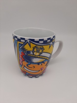 Ritzenhoff My Darling Yellow Taxi Kaffeebecher von Tim Davies Sammeltasse Selten