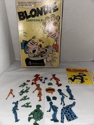 Colorforms Blondie Colorform Factory Vintage