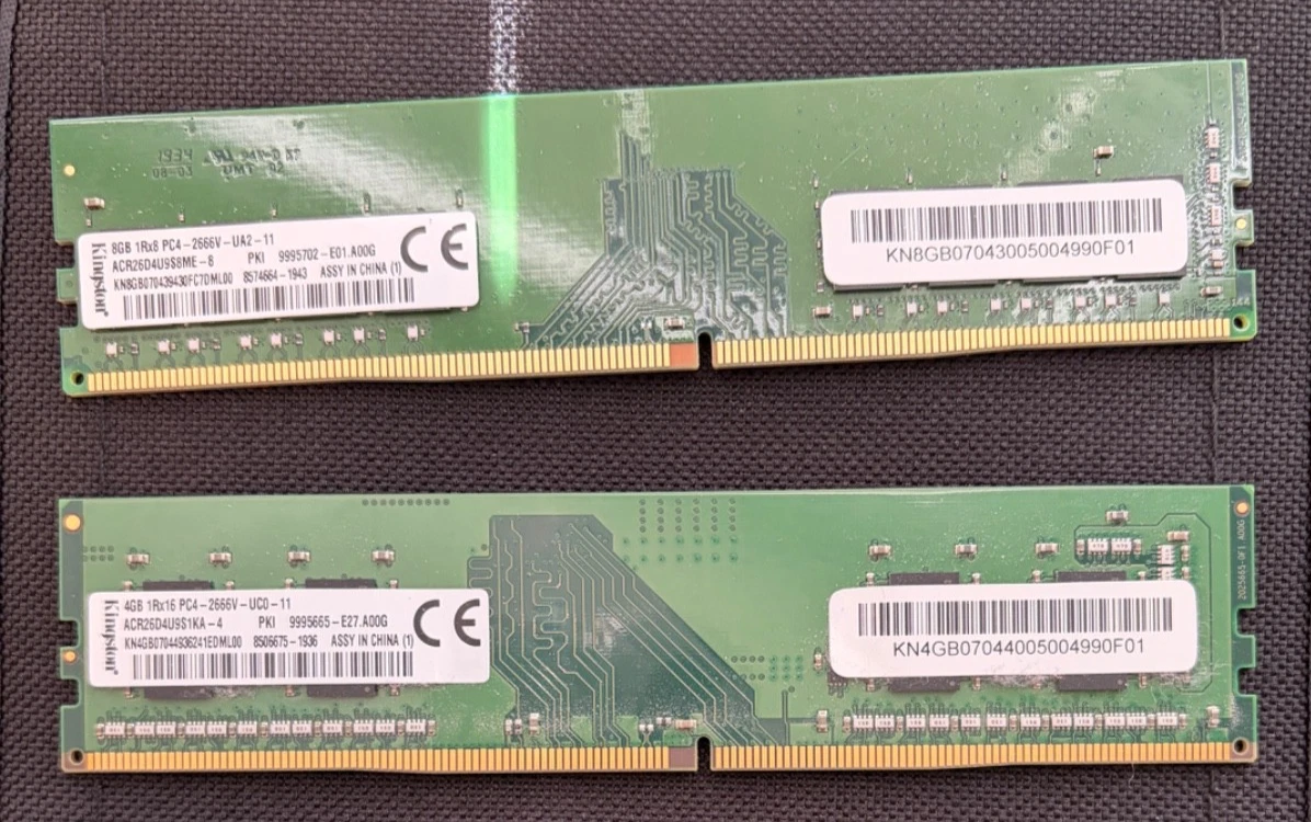 PC4-21300 (DDR4-2666) Bus Speed 4 GB Capacity per Module DDR4