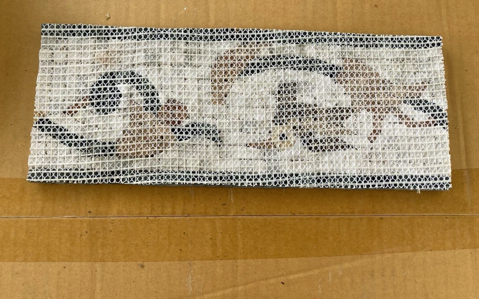 10 галтованных мозаичных бордюров из травертина - Изображение 3 из 3