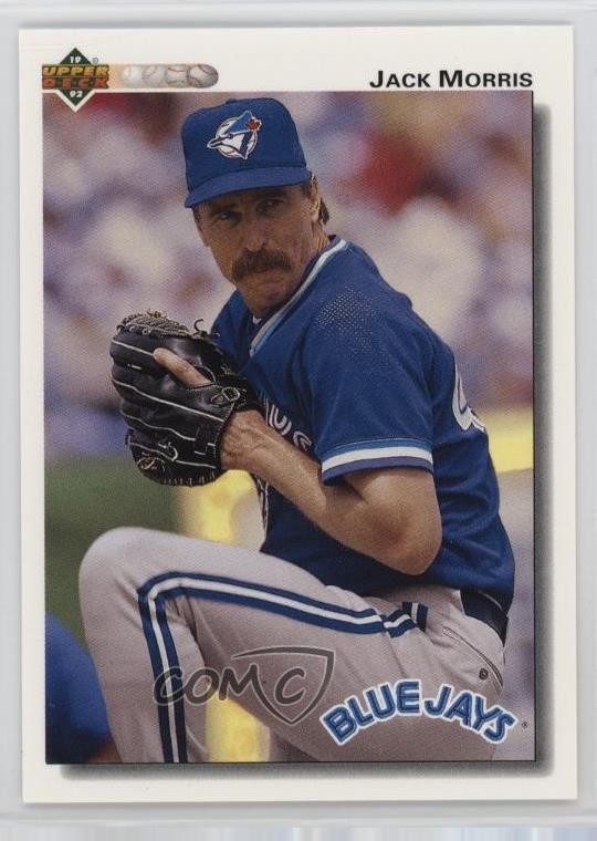 1992 Upper Deck Factory Set Gold Hologram Jack Morris #732 HOF 4m0