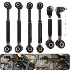 6pcs Rear Upper & Lower Control Toe Camber Arms For 2004-2008 Acura TSX 04-08 US