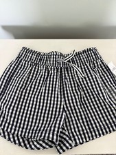 GAP Girls Shorts Size M 8  Navy Blue Vertical Stripes NWT