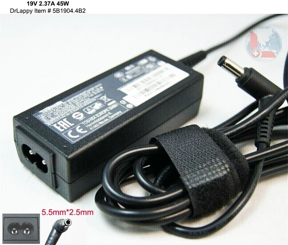 45W AC Adapter Power Charger Compatible ASUS ADP-40PH BB ADP-40KD BB 5.5mm — 第 2/4 张图片