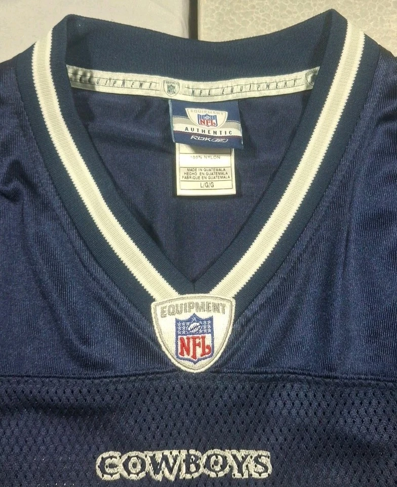 Camiseta Reebok NFL Dallas Cowboys Roy "Biscuit" Williams #11 Azul Masculina Tamanho Grande  - Imagem 4 de 4