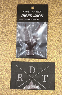FISH ARROW x DRT RISER JACK TAIL  & LIP  SPARE PARTS PACK ''SCUPPERNONG'' FREE SH