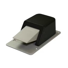 Linemaster 88Sn1-05 Footswitch, Black, Aluminum, Spdt, Momentary