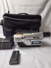 Sony Handycam DCR-TRV120 Digital 8/Hi8 Camcorder Lot Tested/Works
