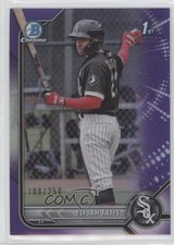 2022 Bowman Chrome Prospects Purple Refractor 100/250 Elijah Tatis #BCP-23 0o1s