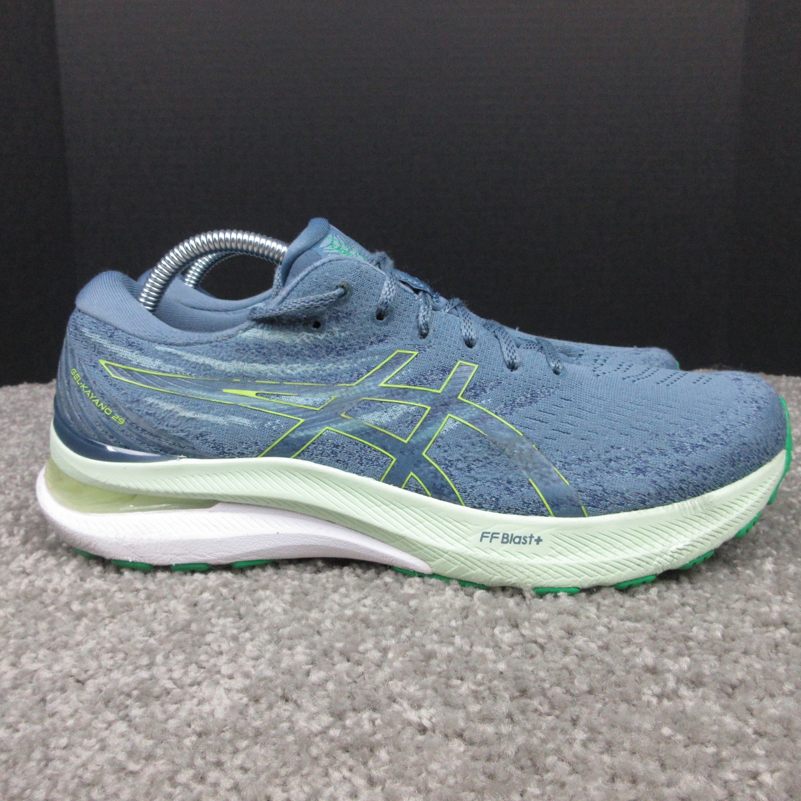 SAOLA Scarpe da corsa Asics Gel Kayano 29 sneakers uomo taglia 10 grigio verde USA scarpe da ginnastica