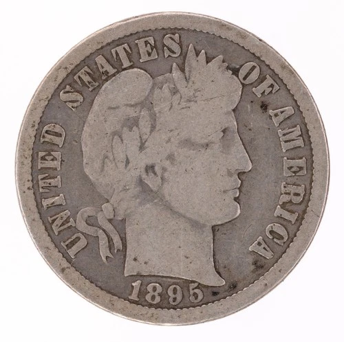 1895-O Barber Dime Key Date (B3398)