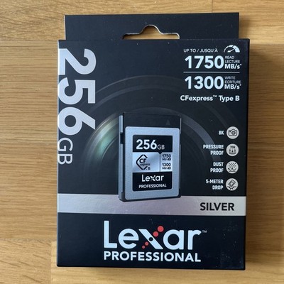 Lexar Professional SILVER Series 256GB 1750 MB/s CFexpress Karte Typ B NEU