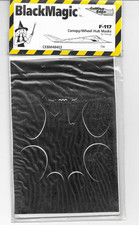 RARE CUTTING EDGE F-117 CANOPY /WHEEL HUB MASKS IN 1/48  403 FOR TAMIYA KIT