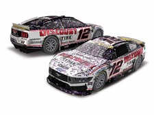 2024 12 Ryan Blaney Discount Tire Mustang Martinsville Race Win 1:24 Diecast