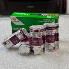 Fuji Fujicolor NPH 400 120 Film Expired 11/2003 Sealed, sold per roll