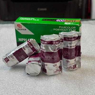 Fuji Fujicolor NPH 400 120 Film   Expired 11/2003   Sealed, sold per roll
