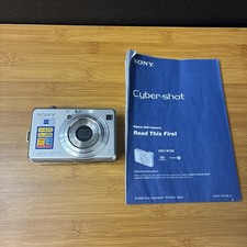 Sony DSC-W100 8.1mp Digital Camera  Manual Does not power on w/ battery PARTS