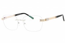 CHARRIOL PC71065 C02 Eyeglasses Shiny Silver Gold Black Frame 55mm