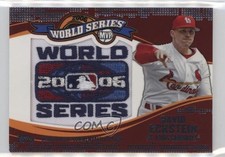 2014 Topps Update World Series MVP Patch David Eckstein #WSP-DE Patch 0l2