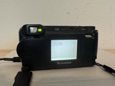 Fujifilm DX-9 Zoom Vintage Digital Camera Tested Works AC Adapter Flash Issue