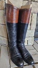 Men's Dehner Custom Made Fox Hunt Vintage Leather  Boots 9.5D