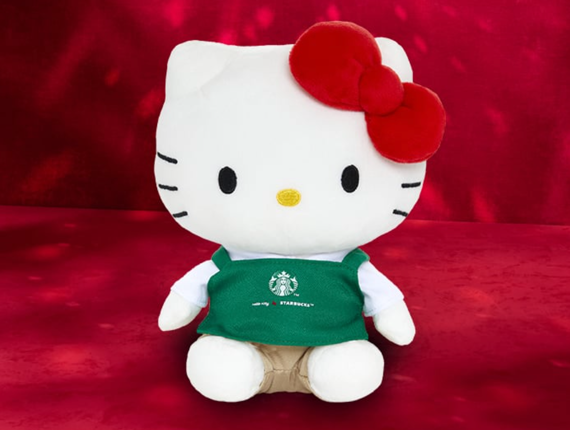 STARBUCKS HELLO KITTY BOXED PLUSH 2025 | eBay