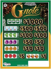 NEW pull tickets G-NOTE - Instant Tabs