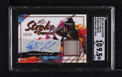 2021 Leaf Art of Sport Bronze 23/25 Fernando Tatis Jr SGC 9.5 Mint+ Auto 13u1