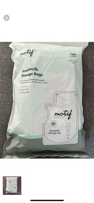 Motif Medical Breast Milk Storage Bags 8oz 400 Count Total 4 Packs NEW