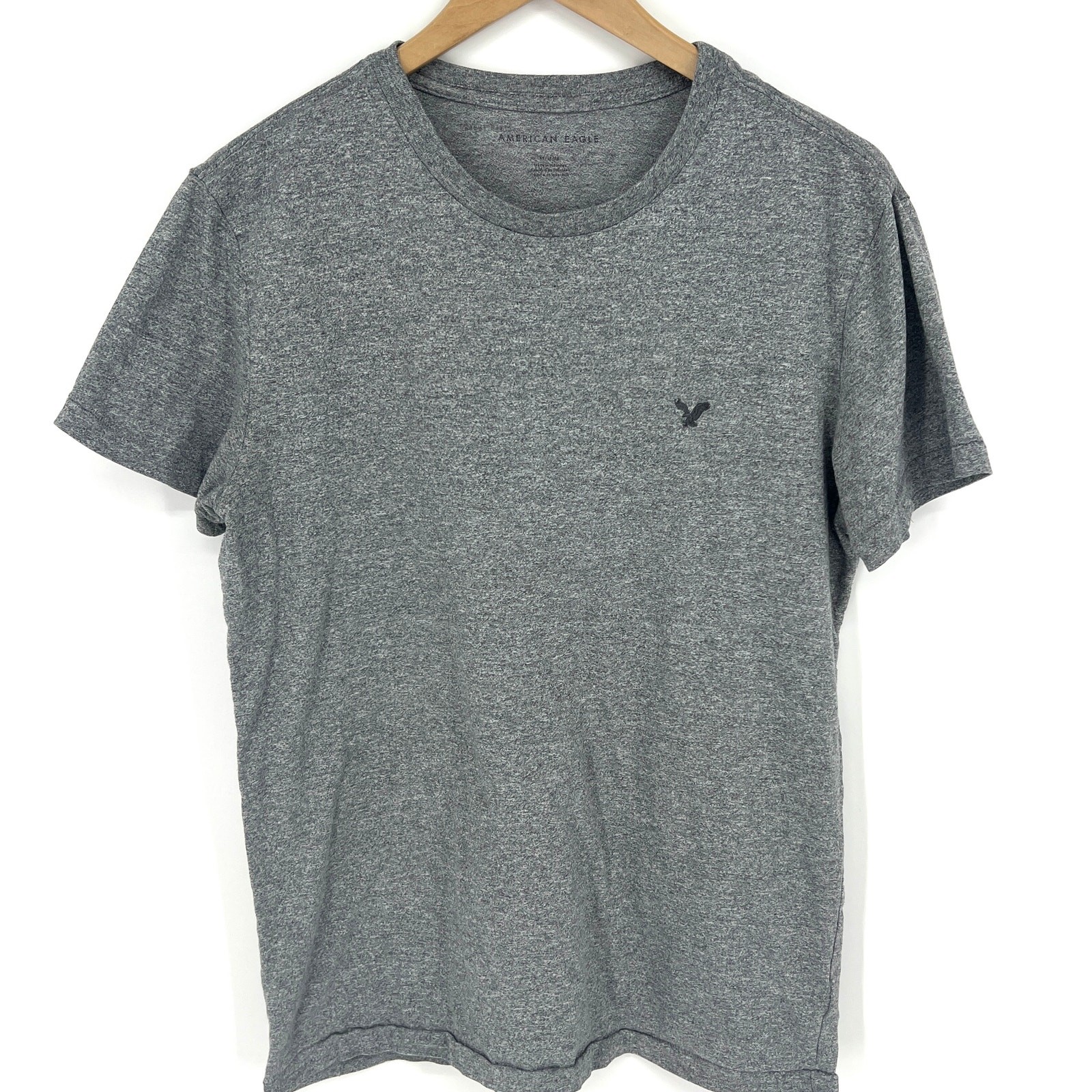 American Eagle Unisex Gray Basic Lightweight T Sh… - image 1