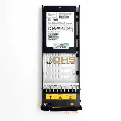 HPE K2P91B 3PAR 8000 3.84TB 12G SAS (2.5in) SSD P08721-001 ARFX3840S5XNNTRI