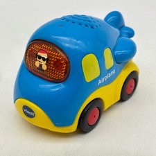 VTech Go Go Smart Wheels Airplane Blue Yellow Vehicle Preschool Toy