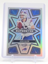 JOSH ALLEN 2024 CONTENDERS OPTIC SUPERSTAR SILVER PRIZM #S-JAN BILLS Q1702