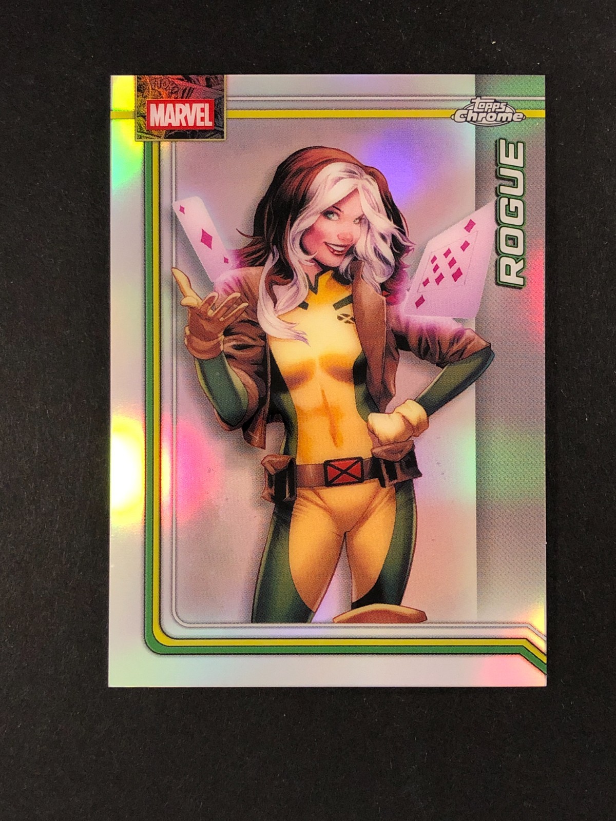 2026 Topps Chrome Marvel Rogue #099 Refractor