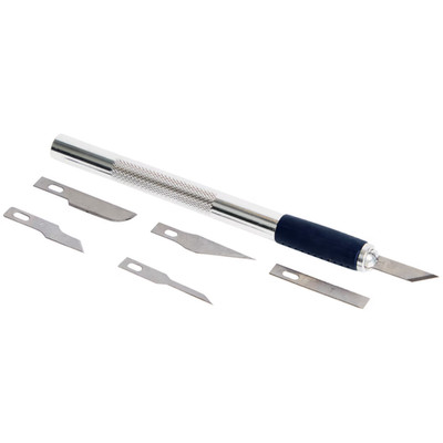 Präzisionscutter Set 6 Messer Craft & Design Cutter mit Magnetsystem & Box