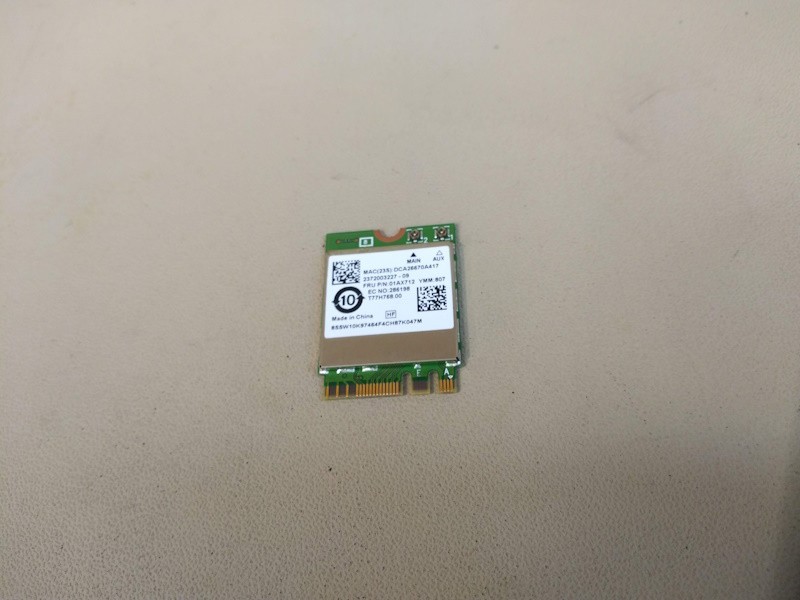Lenovo Wireless LAN Adapter CMB,FXN,8822BE M2 01AX712-06