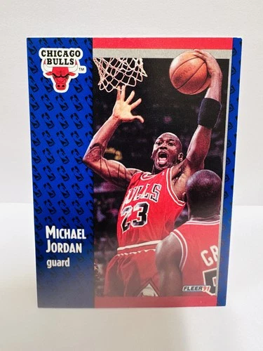 MICHAEL JORDAN 1991-92 Fleer #29 Chicago Bulls