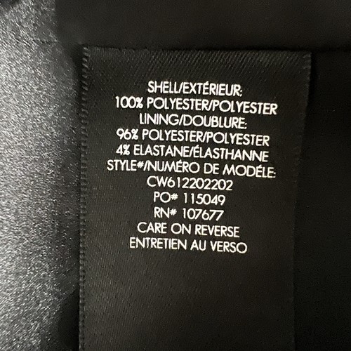Alice + Olivia Employed Womens Blazer Black Open Front Preppy Old Money Size S/6 - Picture 6 of 8