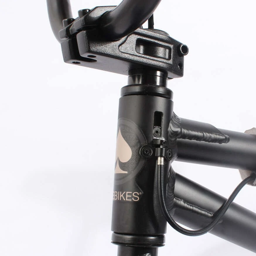 20 Zoll BMX Kinder Fahrrad Aluminium Rad KHE BLACK JACK schwarz Rotor 10,2kg - Bild 2 von 4